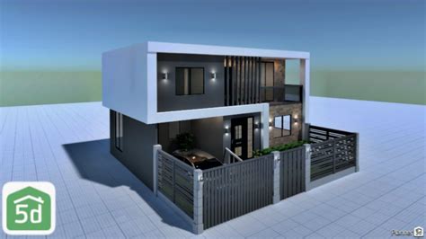 modern5d|Modern House Exterior Design in Planner 5D .
